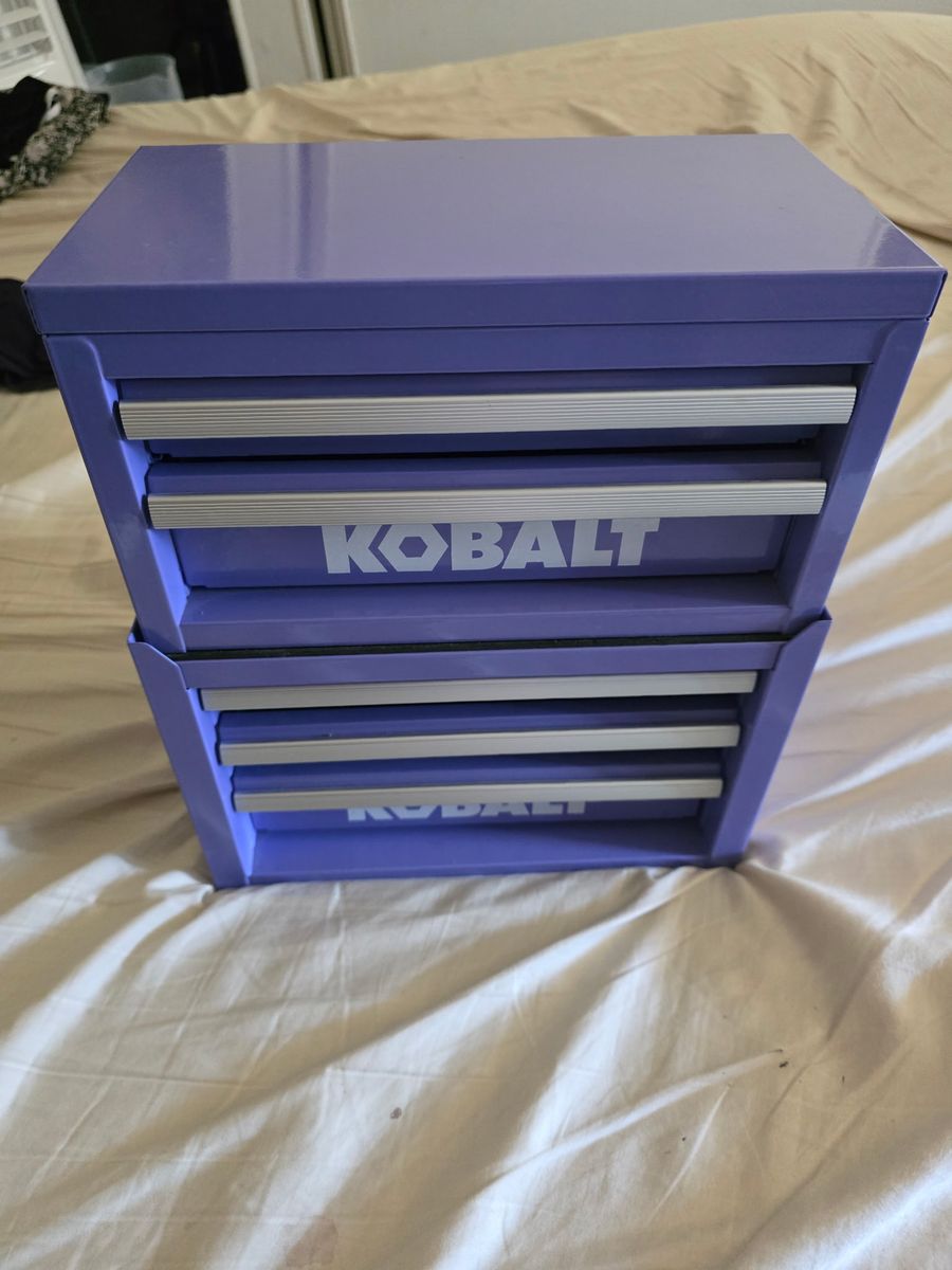 Purple toolbox set