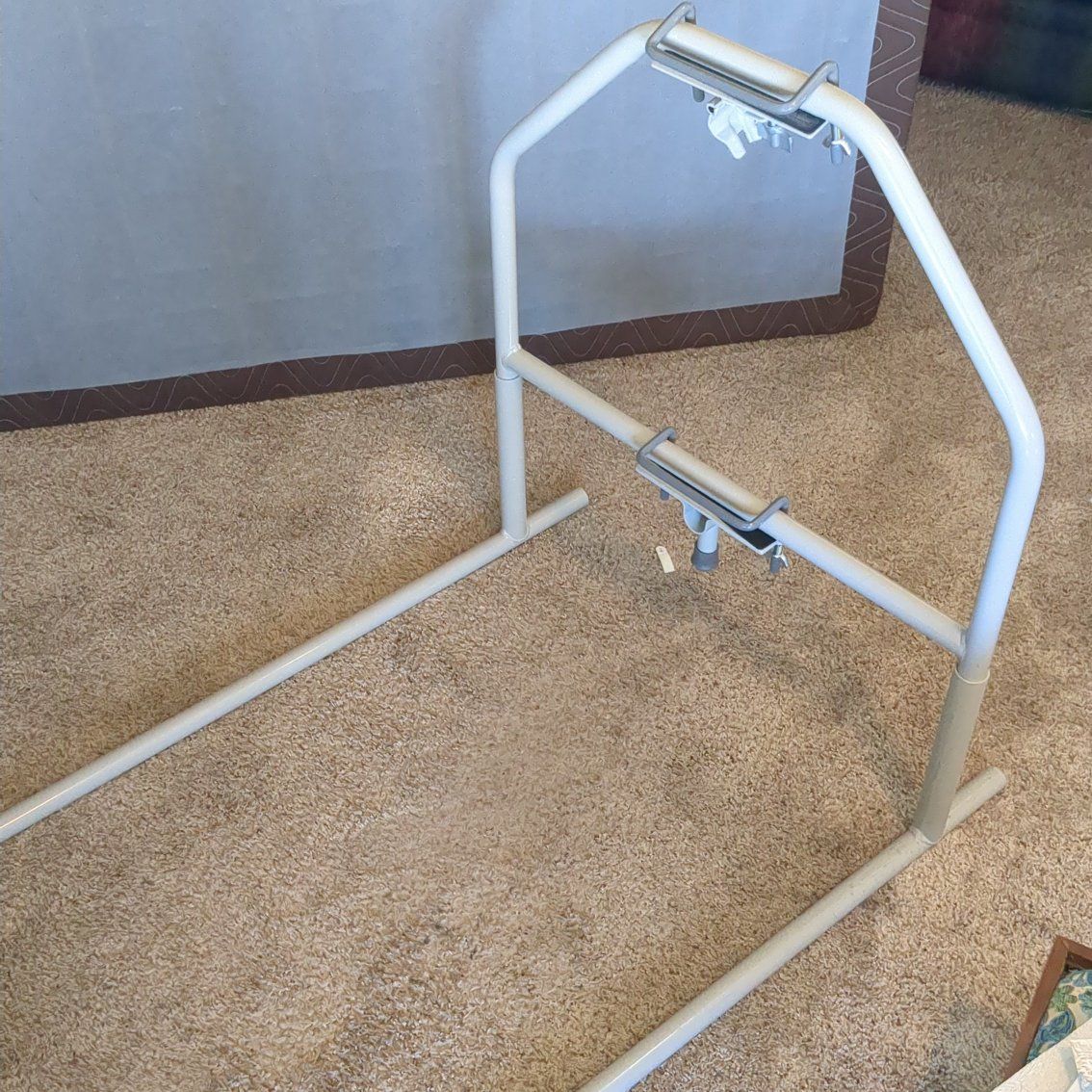 assist device for getting in and out of bed