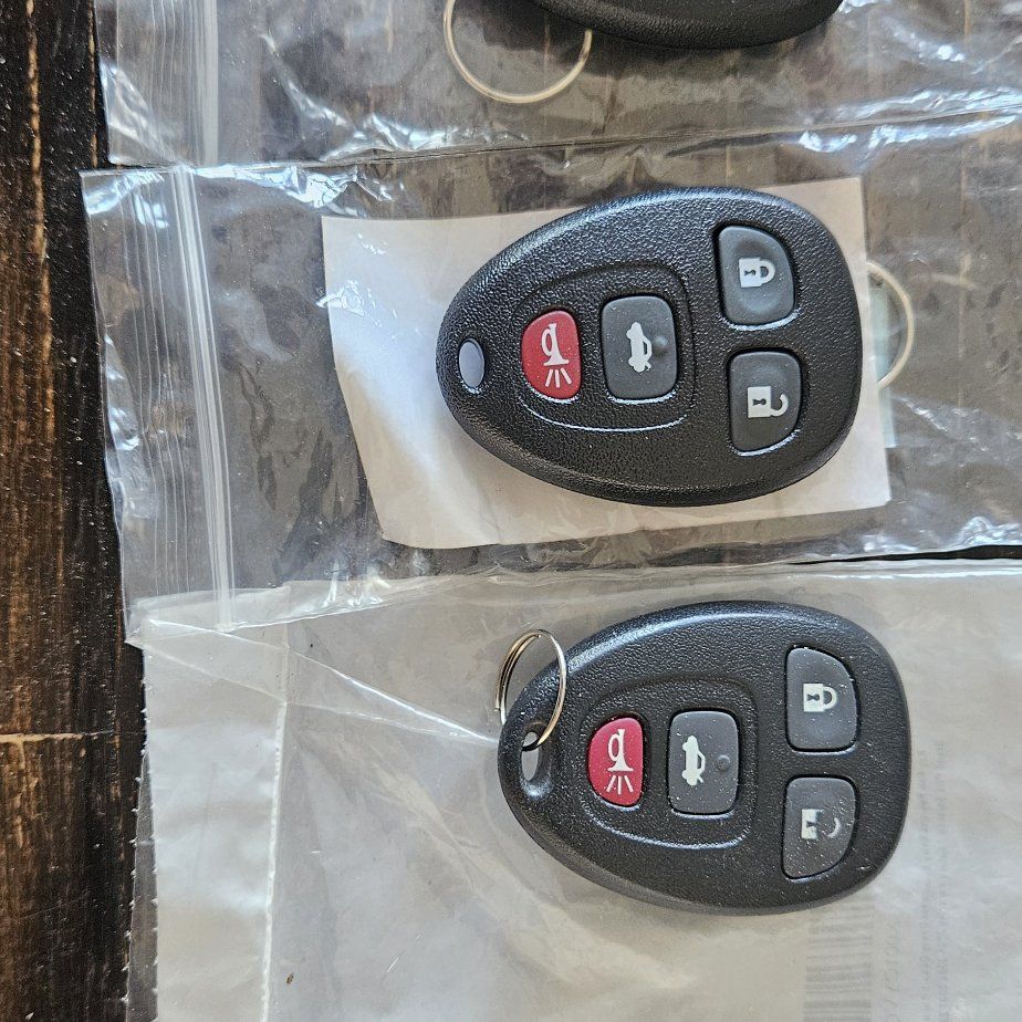 Early 2000's Chevy key fobs