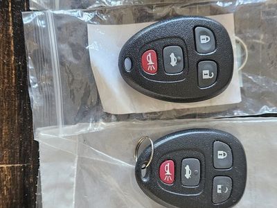 Early 2000's Chevy key fobs