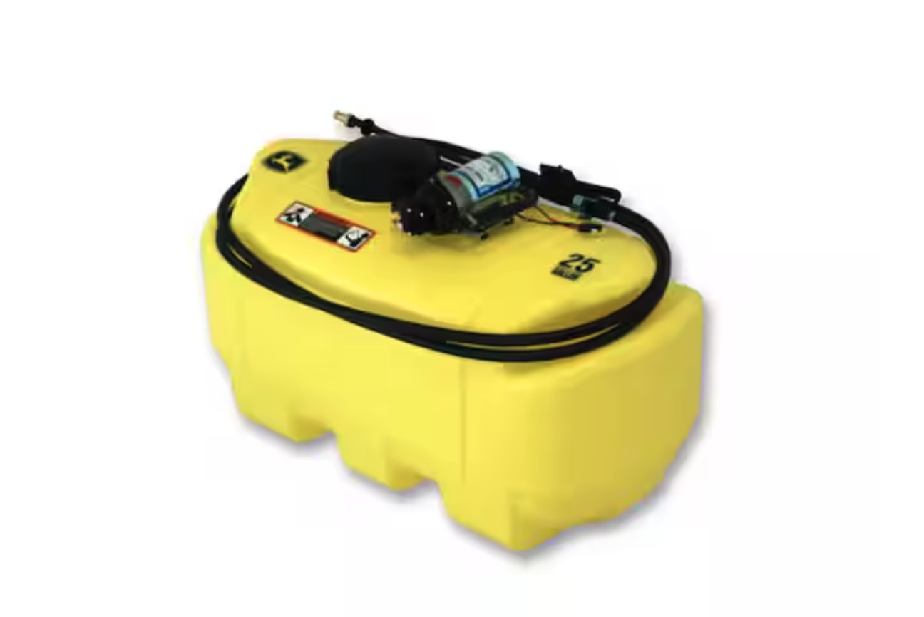 New in Box John Deere 25 Gal. Electric Portable Sprayer with 19 ft. Hose