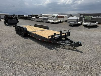 2027 PJ Trailers 7x24 T6 21K Triple Axle Equipment Tilt Trailer