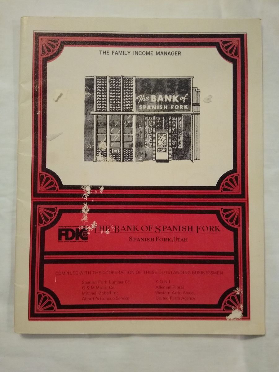 Vintage Bank Advertising