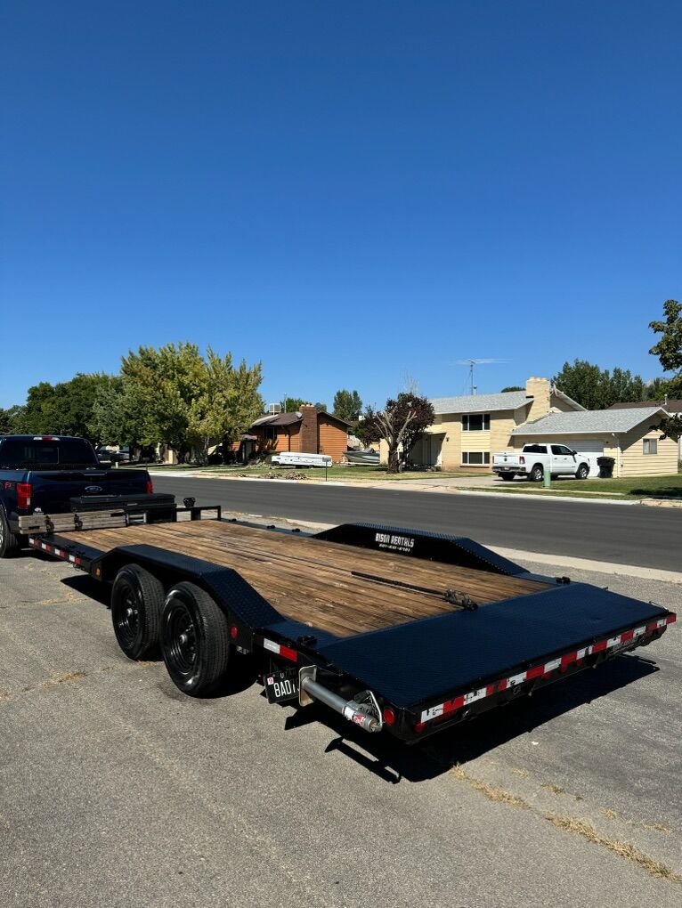 20' Car Hauler with WINCH