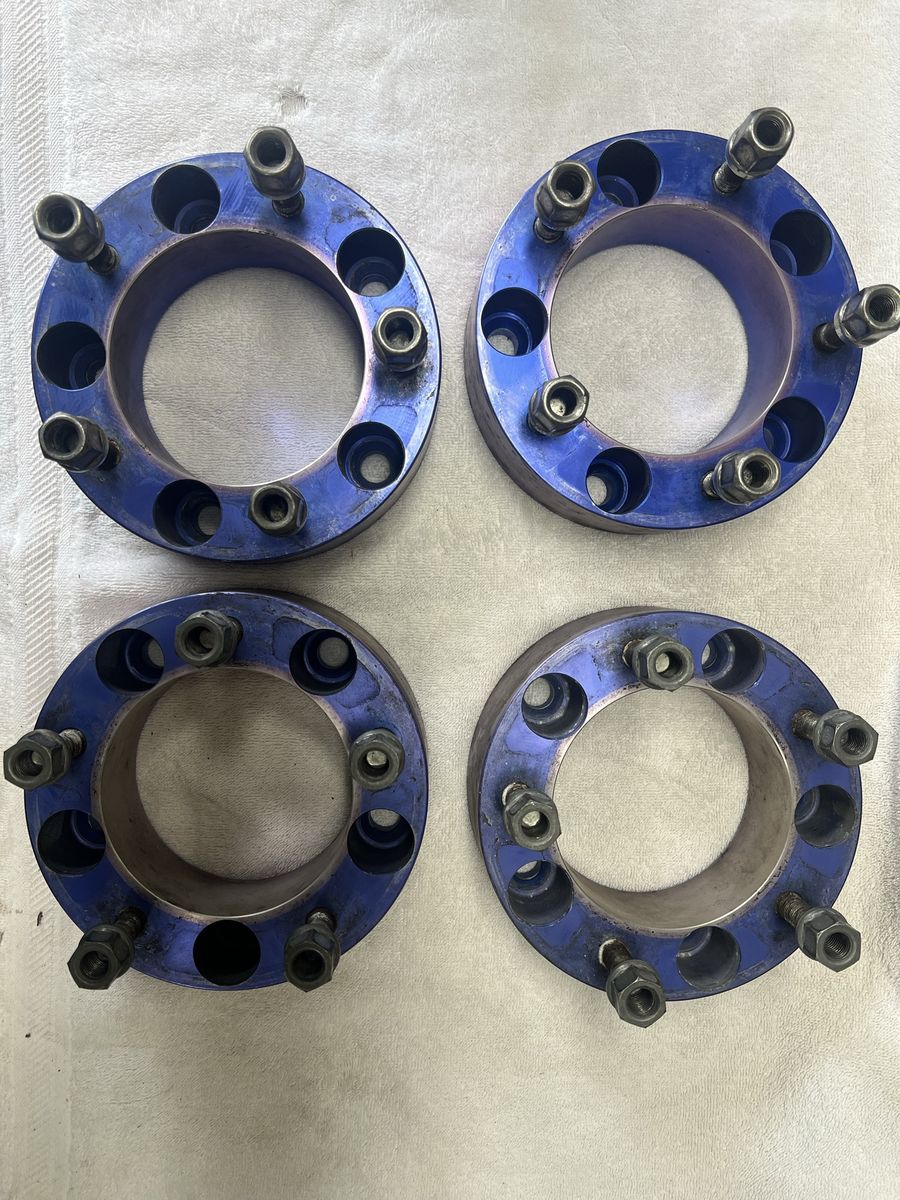 Set of 4 2” Wheel Spacers 5 x 139.7 center hub 4.24”