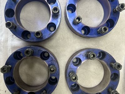 Set of 4 2” Wheel Spacers 5 x 139.7 center hub 4.24”