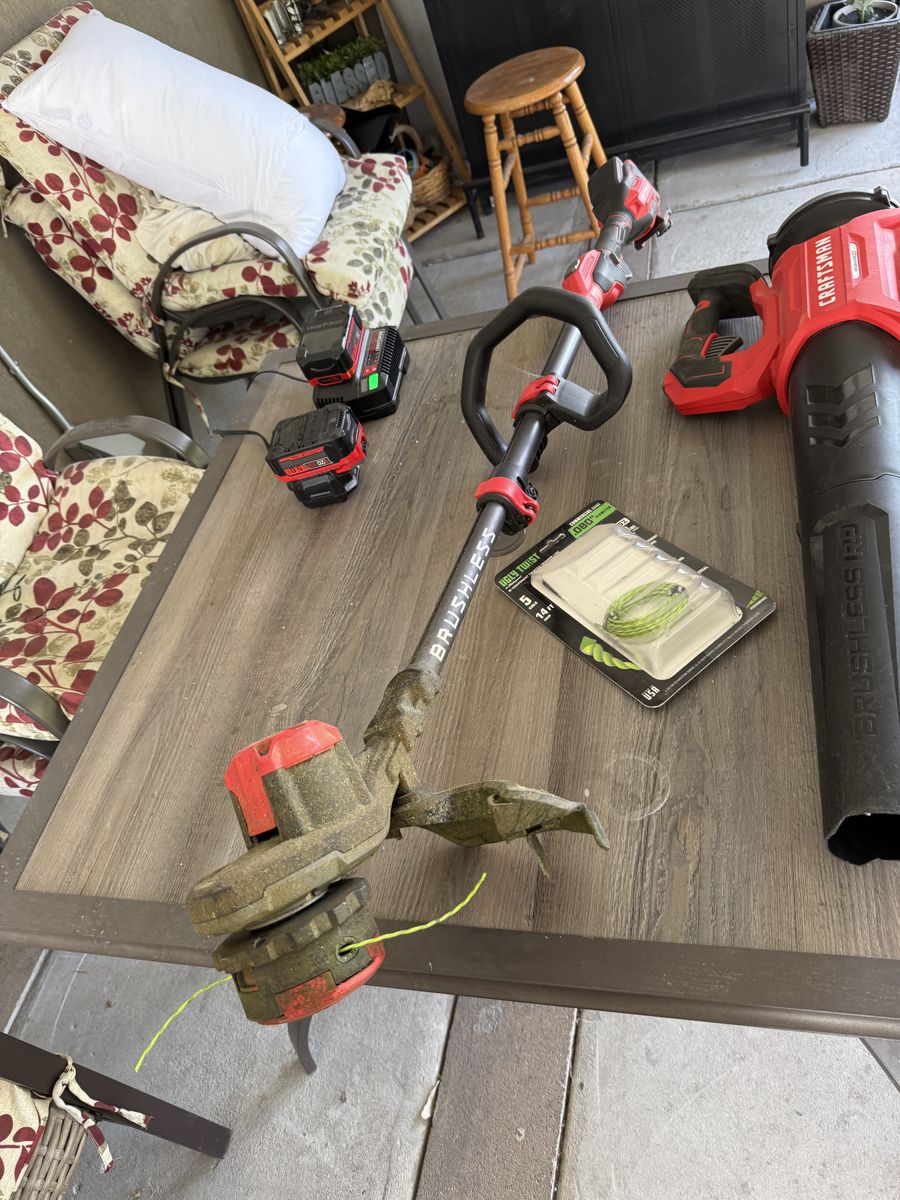 Blower weed walker combo