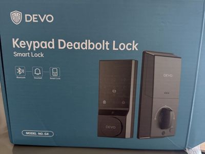 DEVO G4 Keypad Deadbolt Smart Lock with Bluetooth
