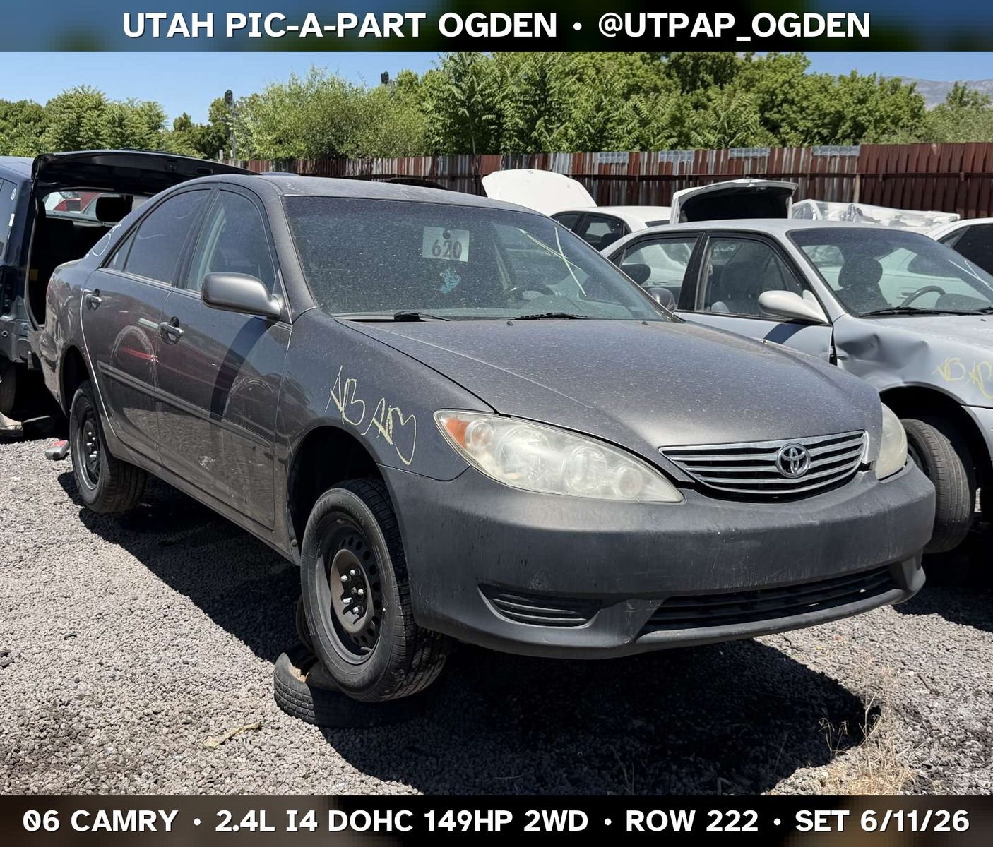 2006 Toyota Camry Parts - UTPAP Ogden