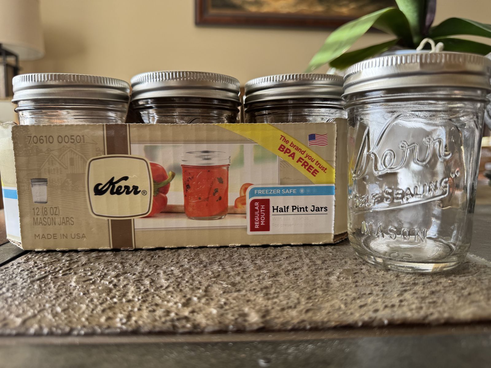 Kerr Half Pint Bottles * Canning Bottles