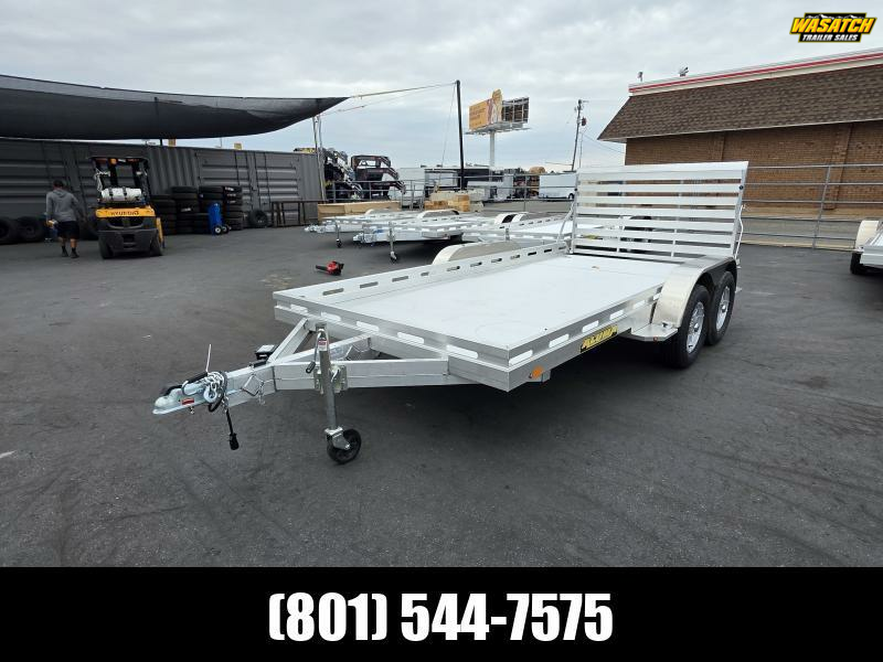 2026 Aluma 8014 (6.5X14) TG with Ramps Aluminum Utility Trailer