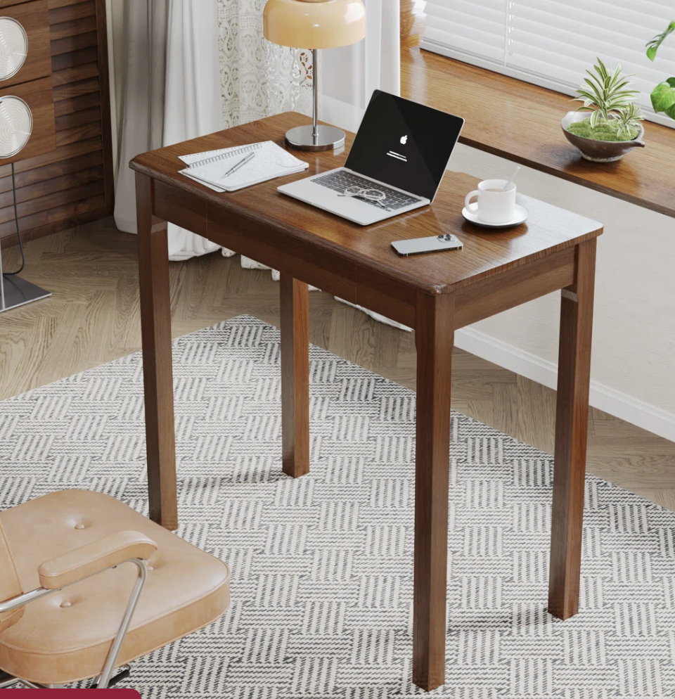 Mid-Century Wood Desk