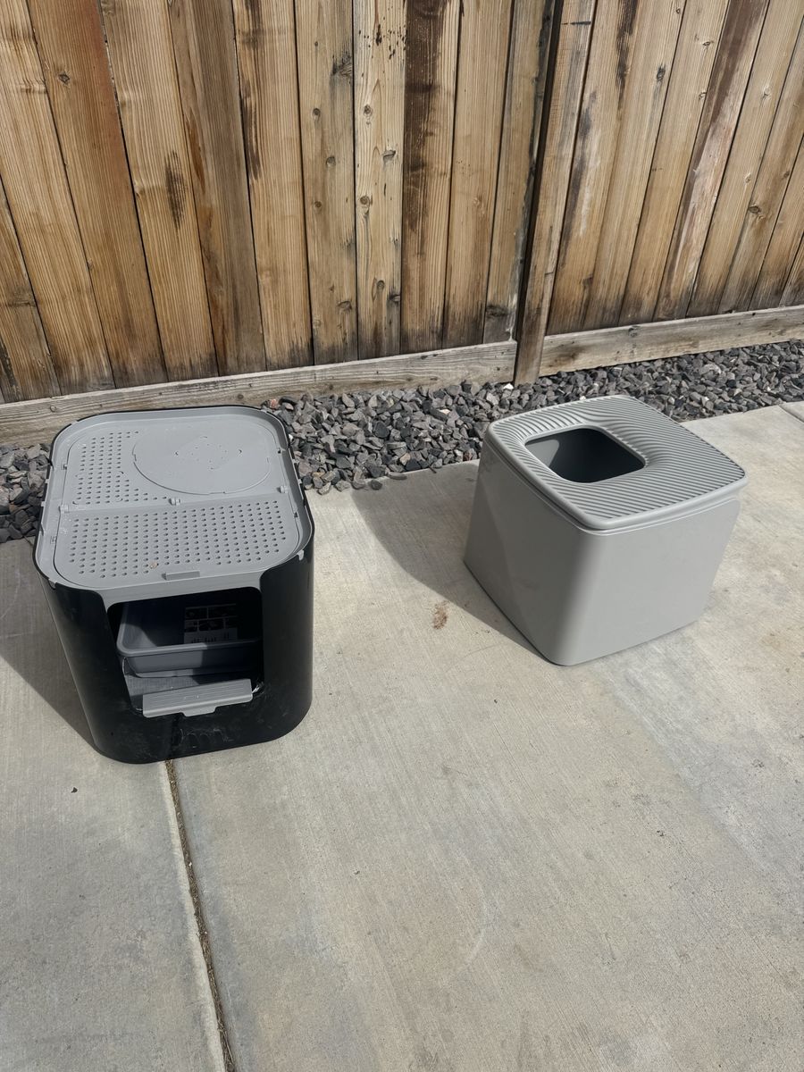 Barely Used Cat Litter Boxes