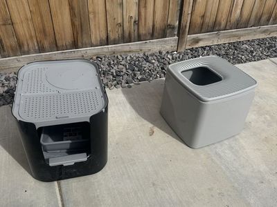 Barely Used Cat Litter Boxes