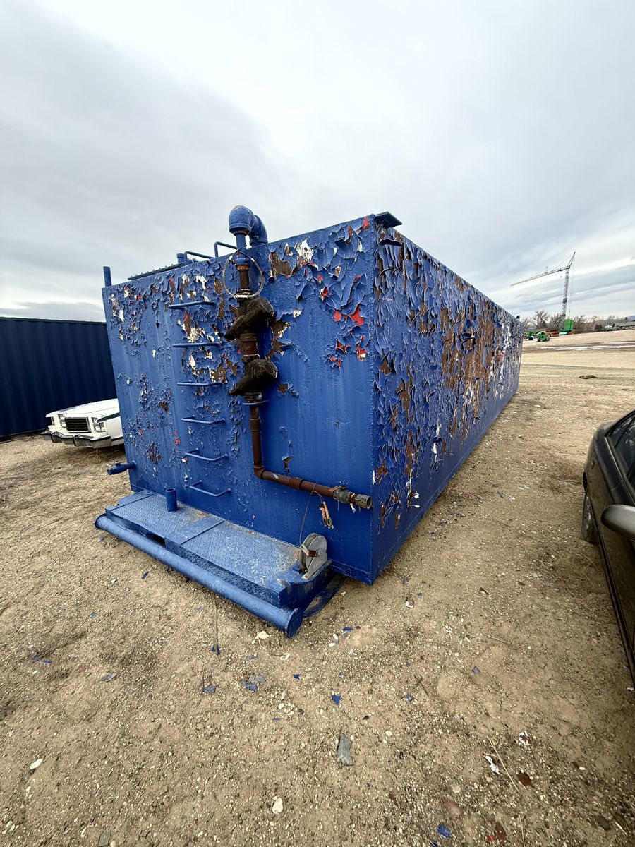 Diesel Fuel Tank Skidded Stock #2601122