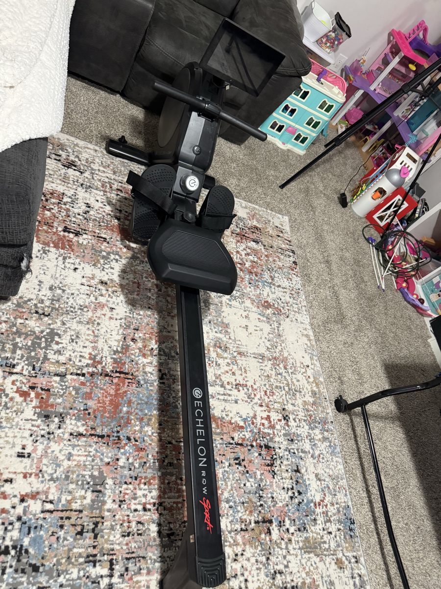 Echelon Row Sport-S Indoor Rowing Machine - Black