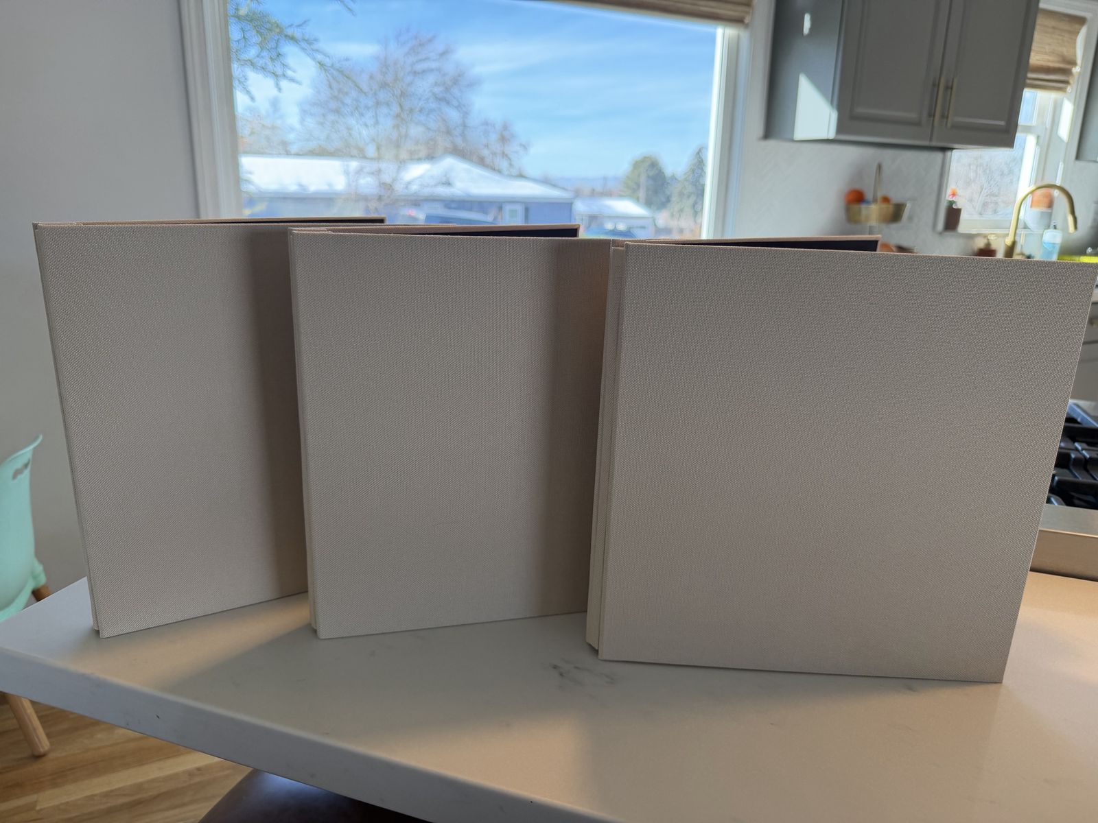 Linen Self Adhesive Photo Albums (6)