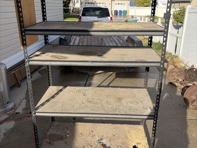 Heavy Duty 5-Shelf Industrial Metal Storage Rack