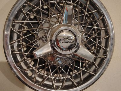 Chevy 13" Wire Hubcaps