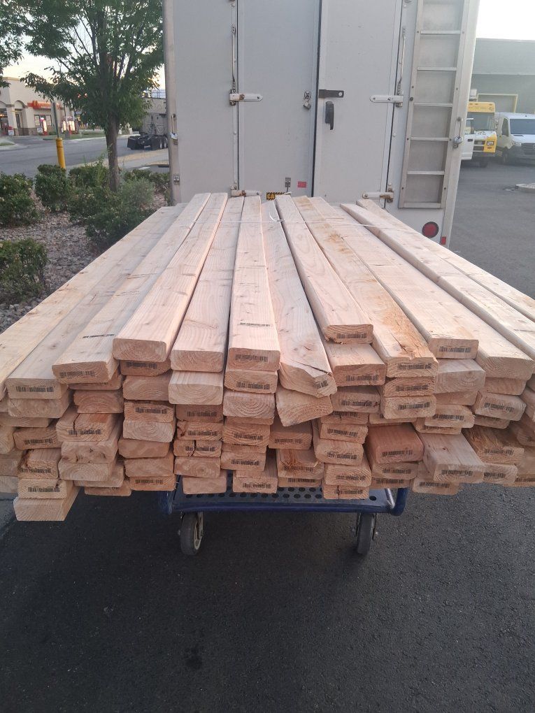 2x4x96 5/8 Lumber - Standard Grade, Ready for Construction & DIY Projects