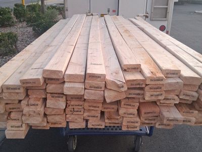 2x4x96 5/8 Lumber - Standard Grade, Ready for Construction & DIY Projects