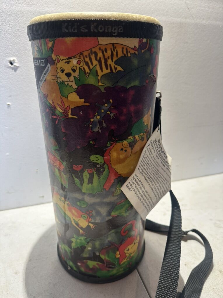 Remo KIDS PERCUSSION Konga Drum Rain Forest theme