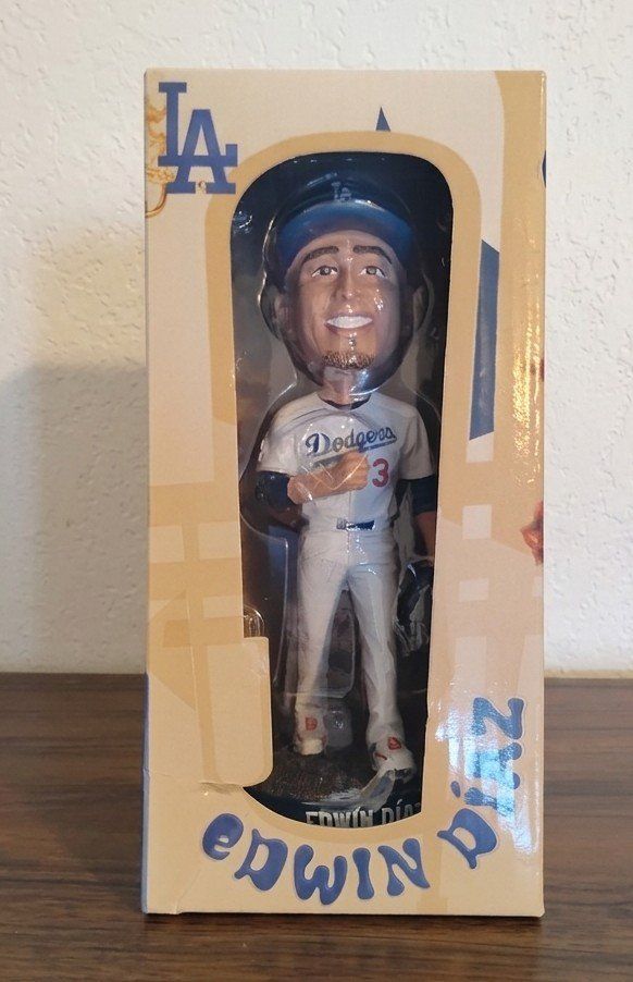Los Angeles Dodgers Edwin Díaz Bobblehead in Original Packaging