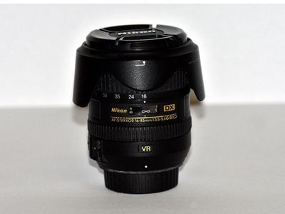 Nikon AF-S DX NIKKOR 16-85mm f/3.5-5.6G ED Vibration Reduction Lens