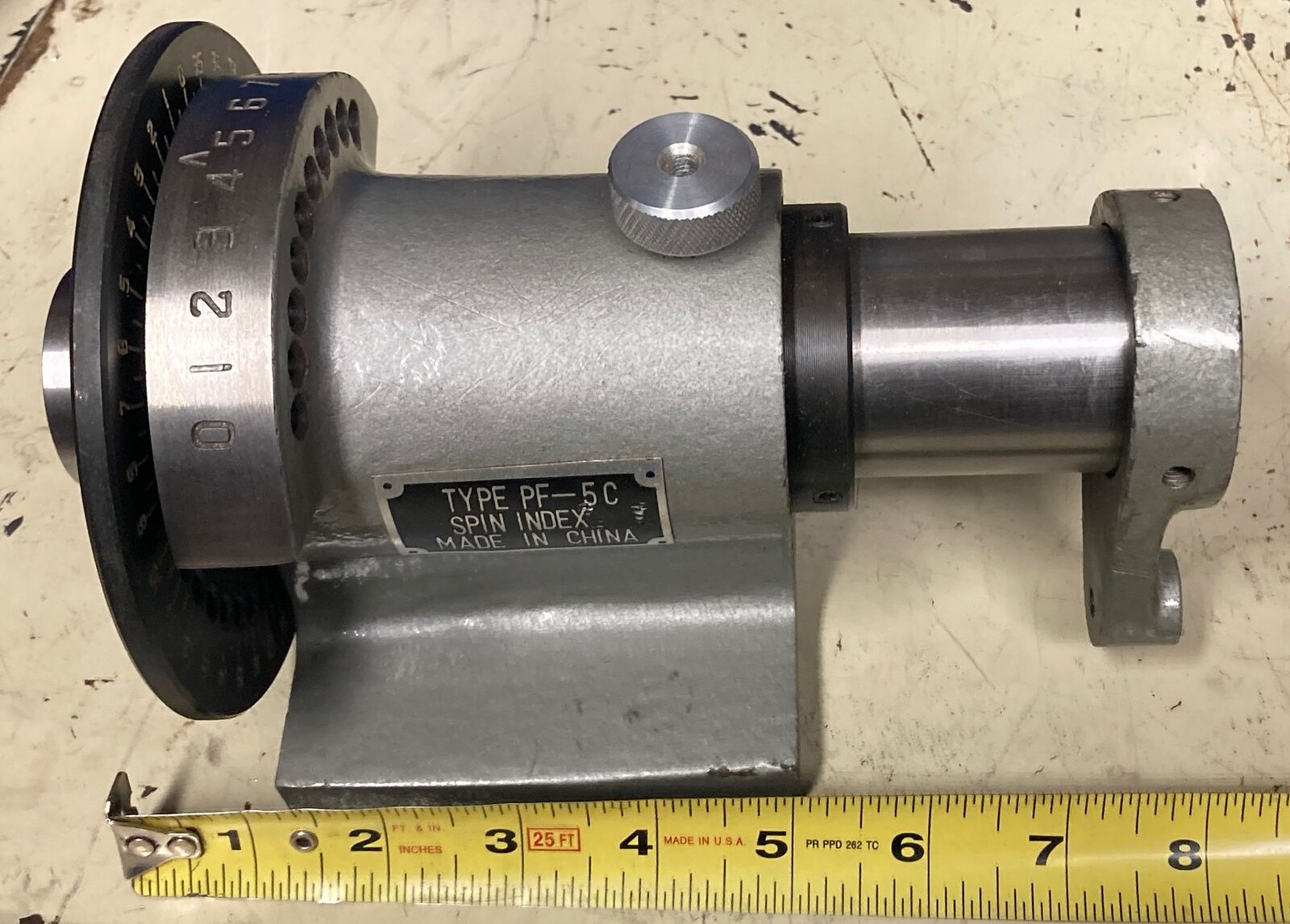 5c Collet Spin Index