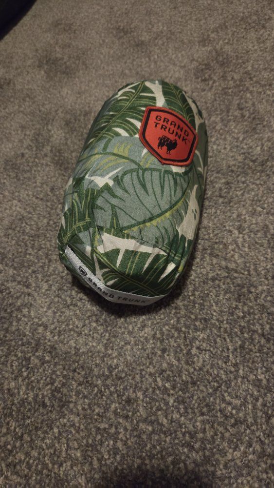 Grand Trunk Double Hammock Tropical Leaf Print