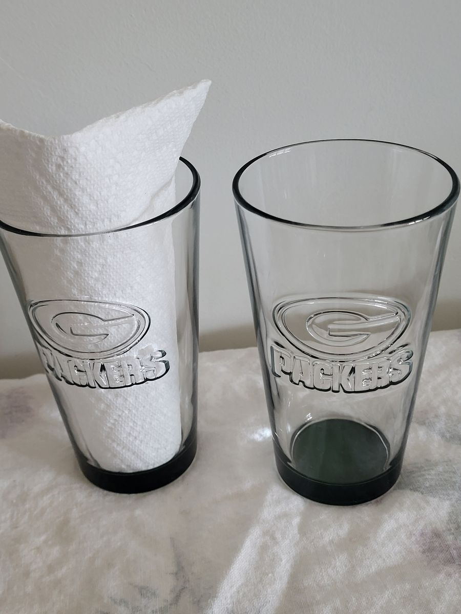 NFL Packers Mixing Glasses