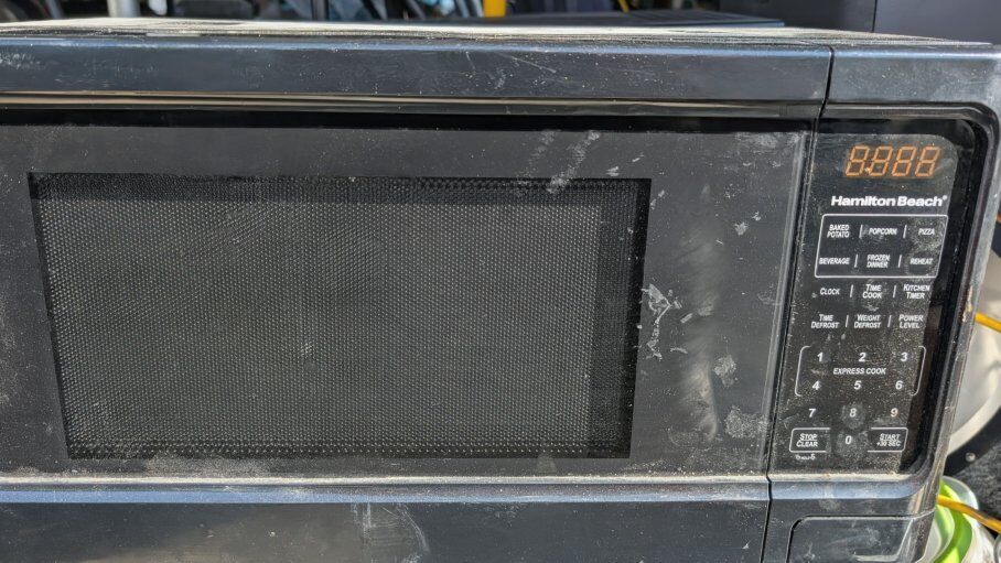 small 1500 watt microwave