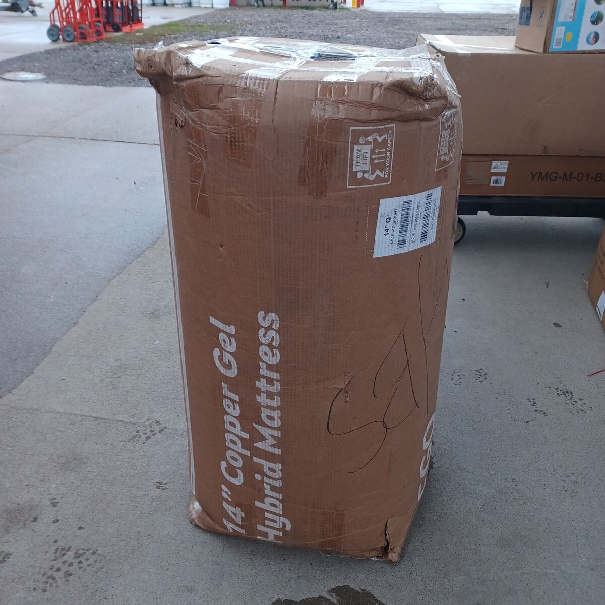 ego home 14 in queen mattress