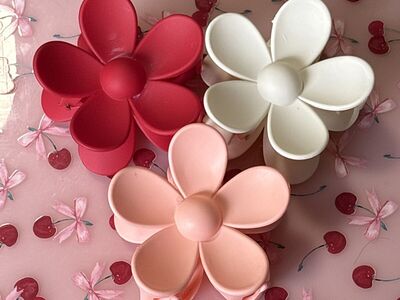 Flower Hair Clips