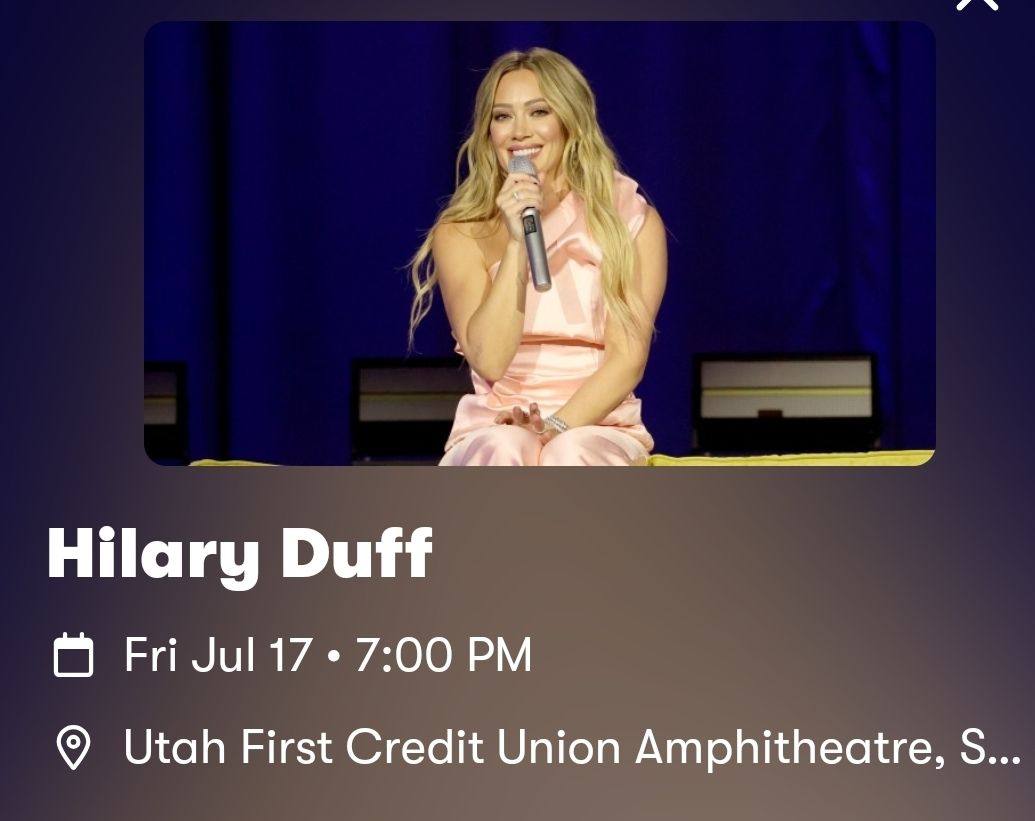 Concert ticket