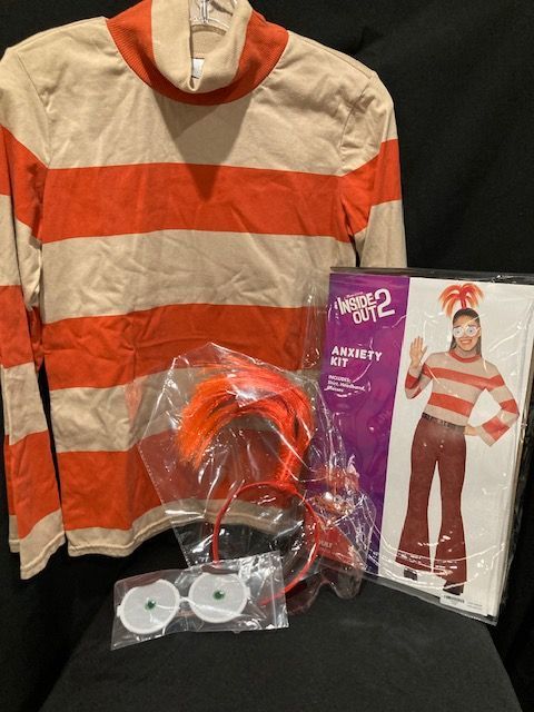 SPIRIT Halloween INSIDE OUT ANXIETY KIT Size ADULT S    $30