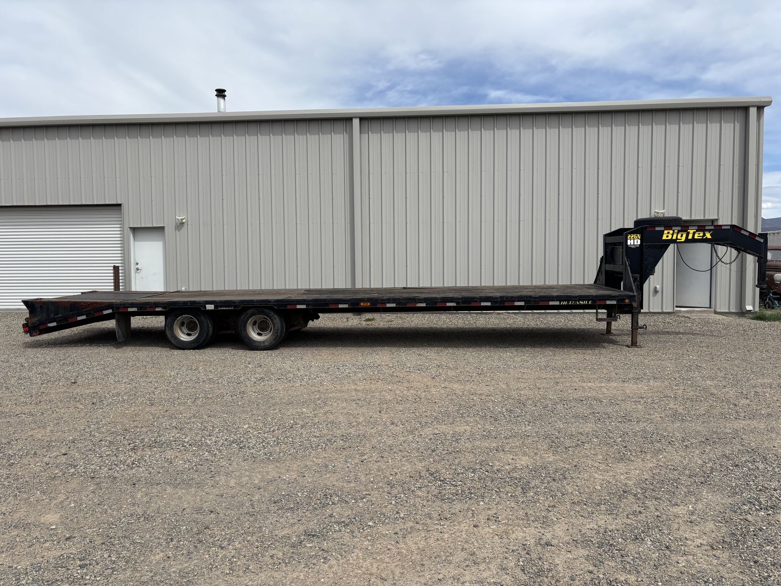 Big Tex gooseneck trailer
