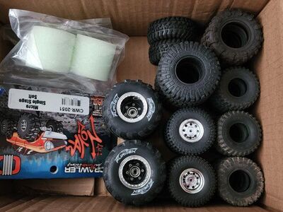 micro crawler tire lot! 1.0 and 1.3