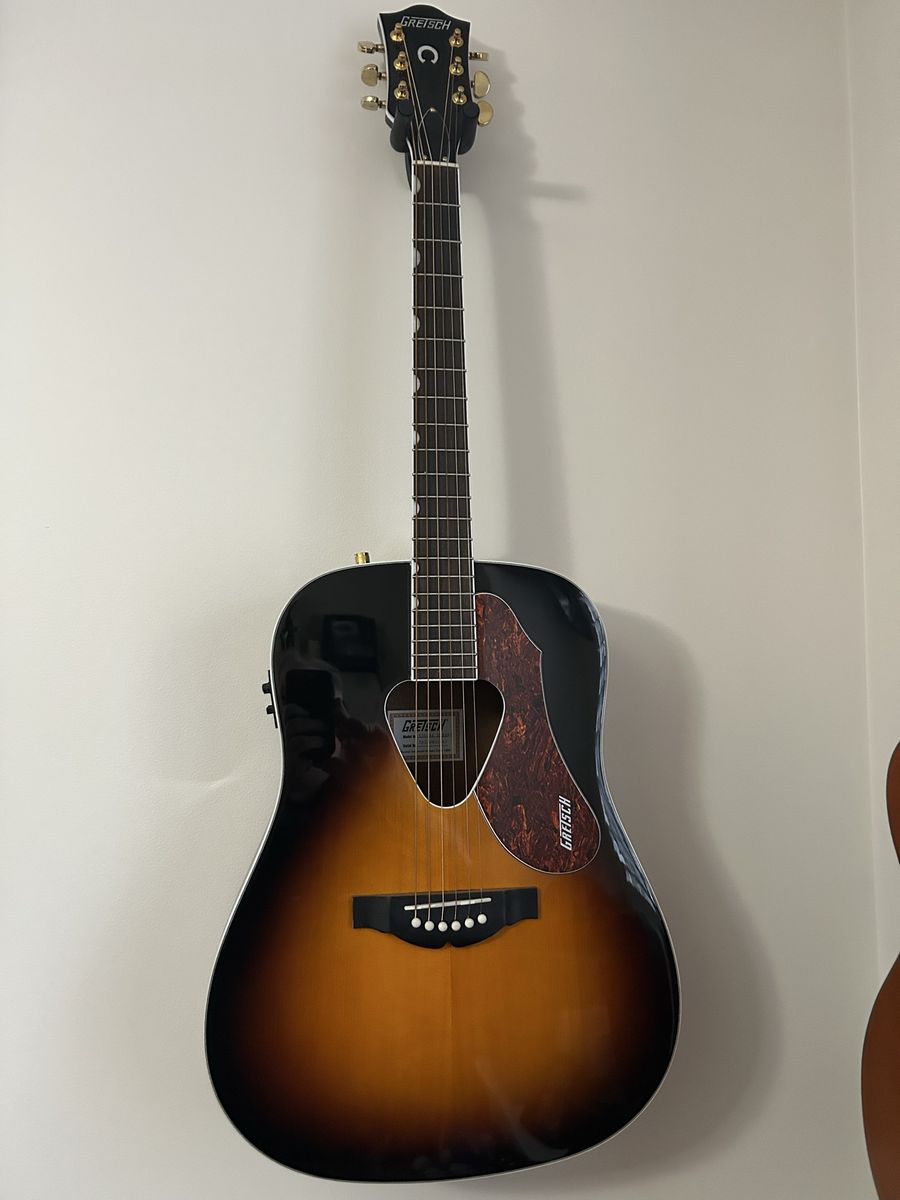 Gretsch Rancher Acoustic-Electric Guitar - Sunburst Finish with Fishman Electronics