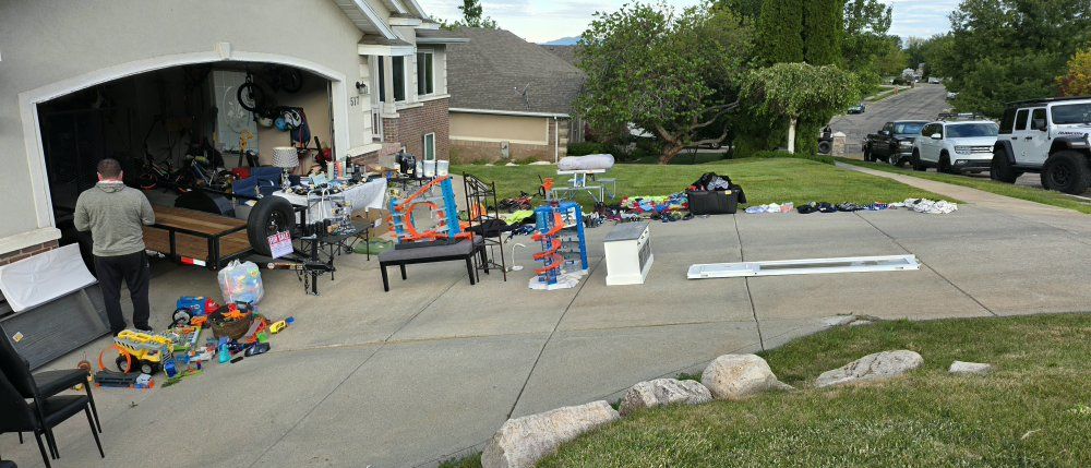 Garage sale today!