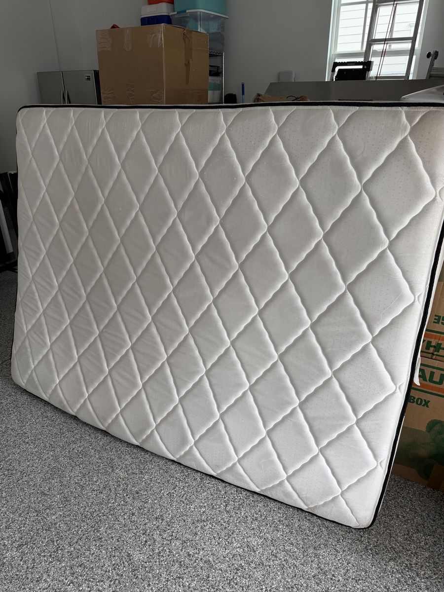 White Quilted Mattress