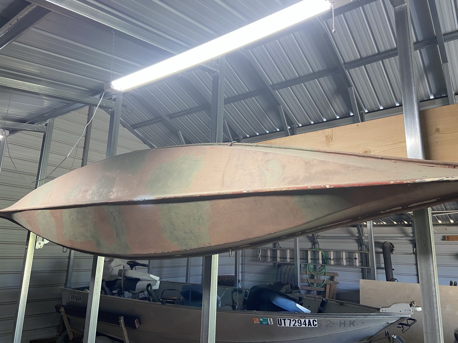 Camo Canoe - kayak -Used Watercraft