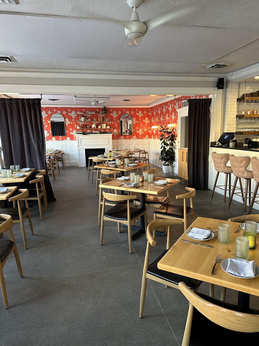 Restaurant tables and chairs