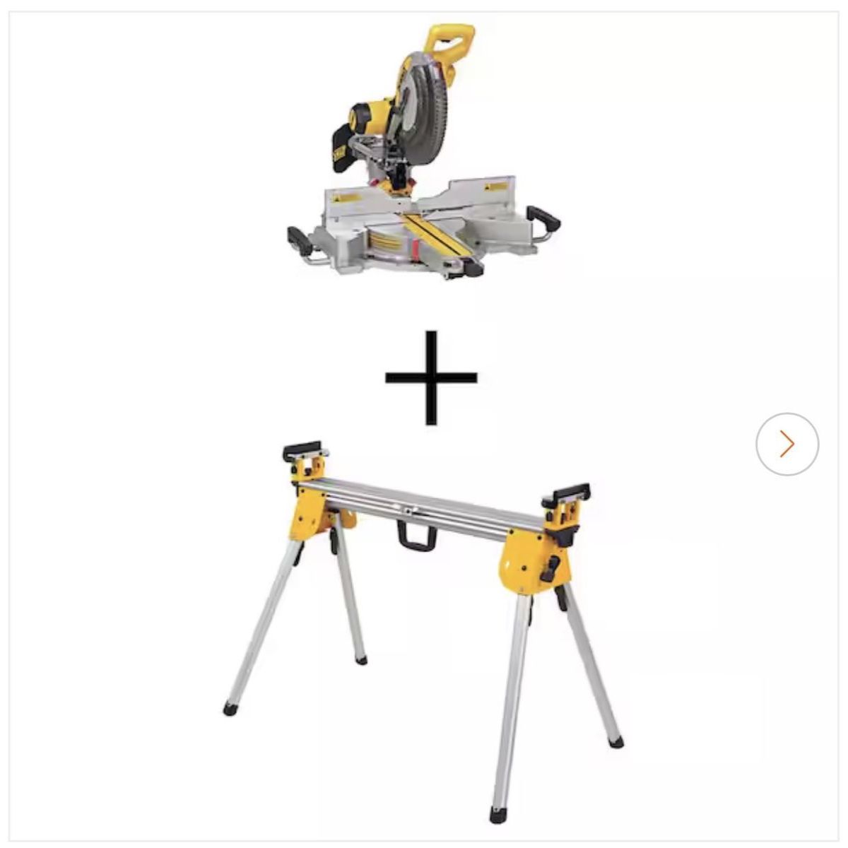 Dewalt DWS780 and Miter Saw Stand DWX724