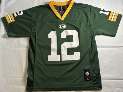 Aaron Rodgers #12 Green Bay Packers Jersey – Youth Large 14/16 – NFL Team Apparel