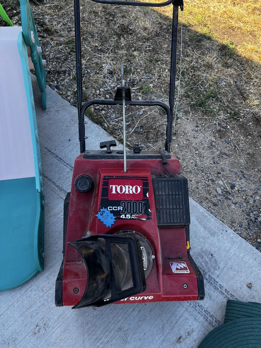 Snow blower needs work