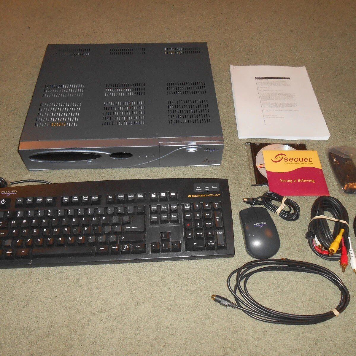 Video Editing Programs and Equipment