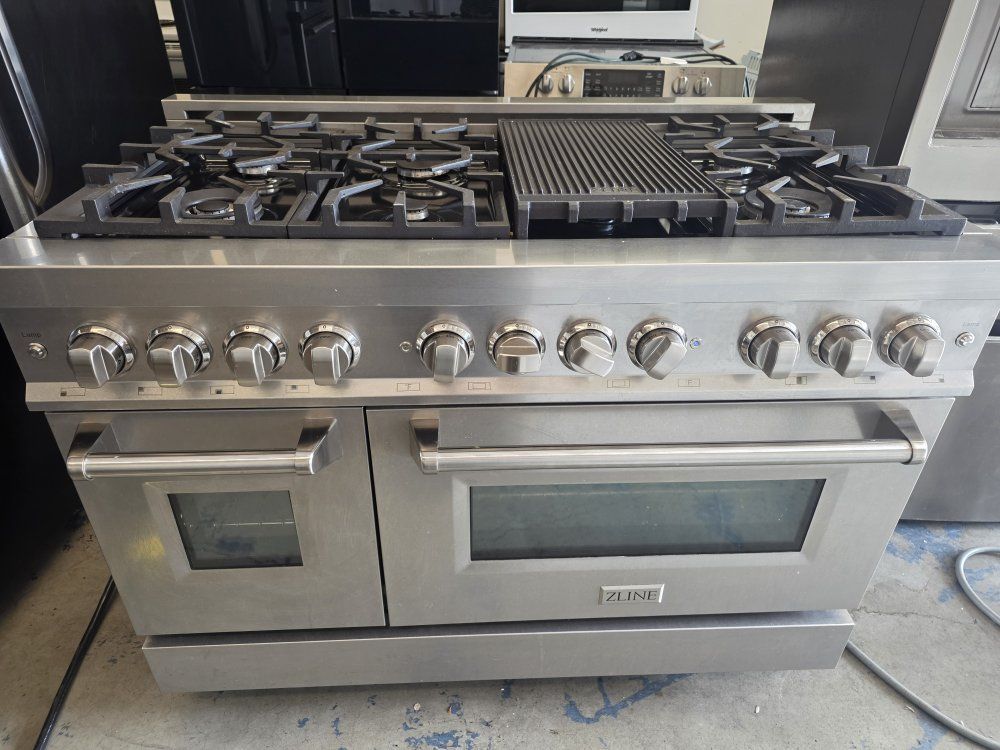 ZLINE 48" PROFESSIONAL GAS RANGE DUAL OVENS
