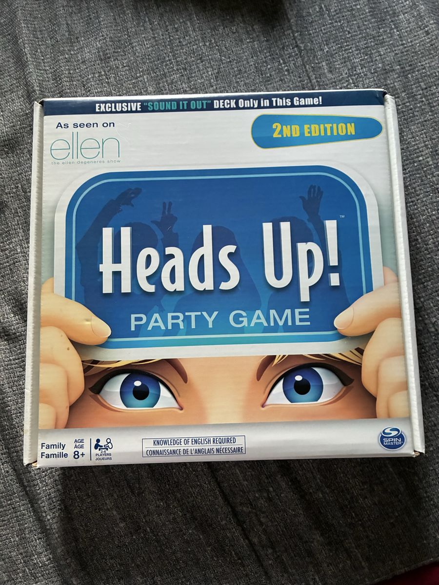 Heads Up! Party Game 2nd Edition Spin Master