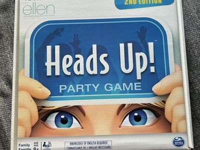 Heads Up! Party Game 2nd Edition Spin Master